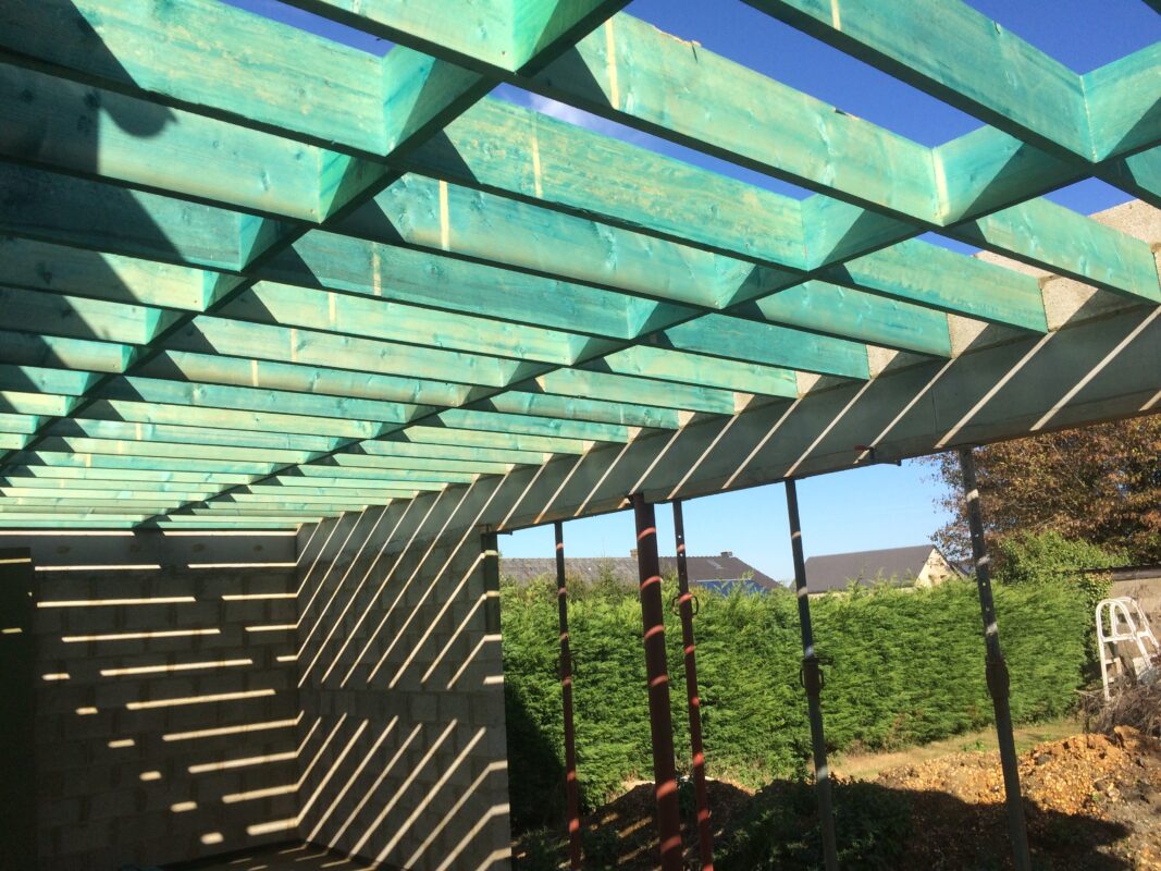 Structure extension L'Hoir Construction